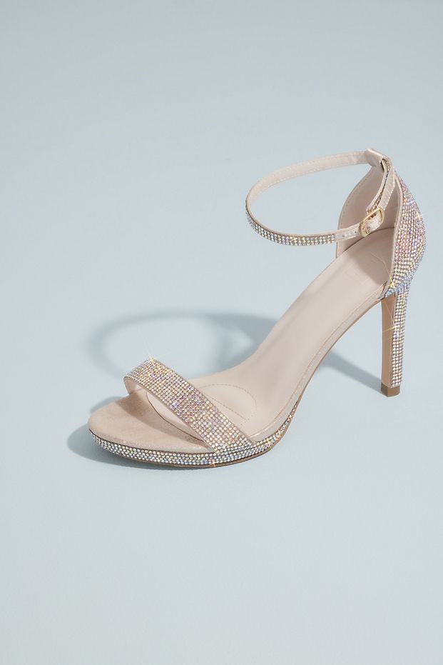 crystal heels