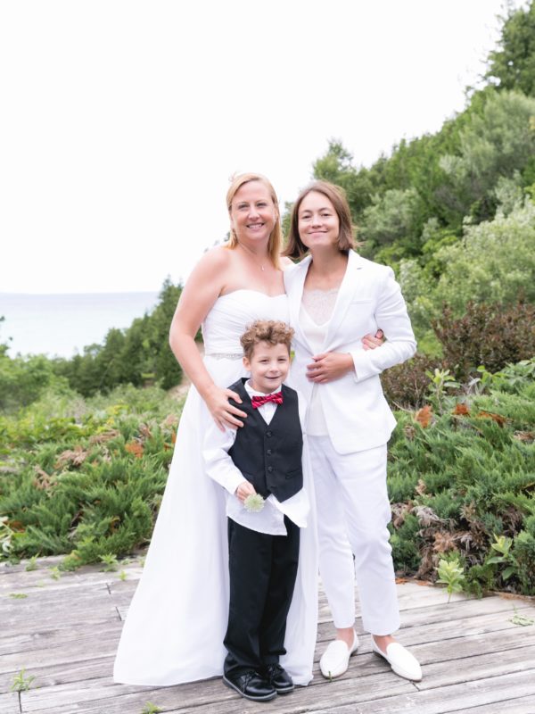 Rachel, Sarah, and Son